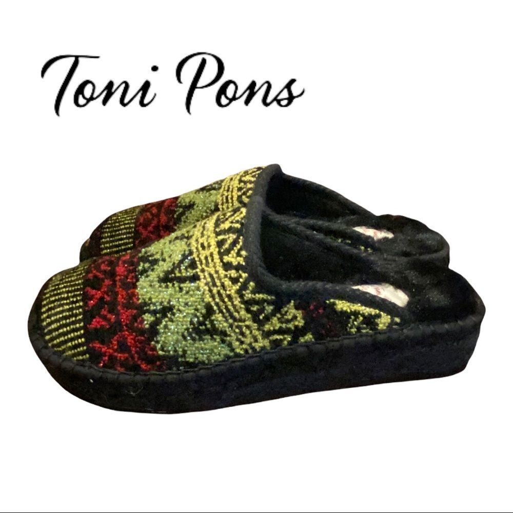 Toni Pons Women's Knit Espadrille Slide Slippers 35